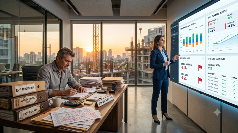 Por qué tu ERP contable no sirve para controlar el costo de tu obra